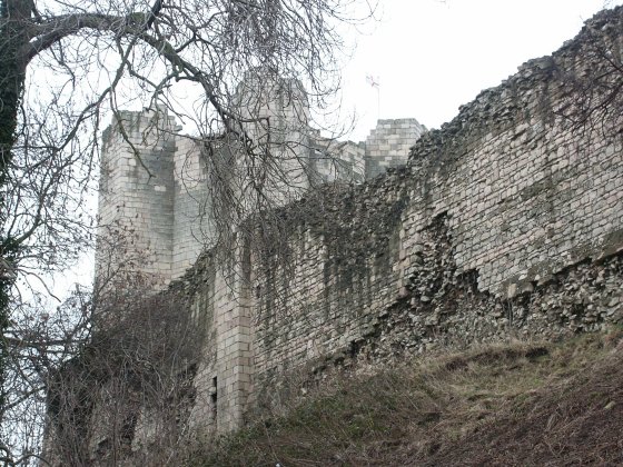 Conisbrough Castle: Gothic View above